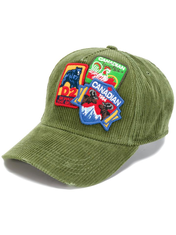 Dsquared2 Patch Baseball Cap - Green
