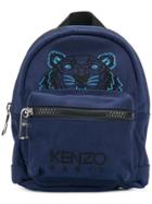 Kenzo Mini Tiger Backpack - Blue