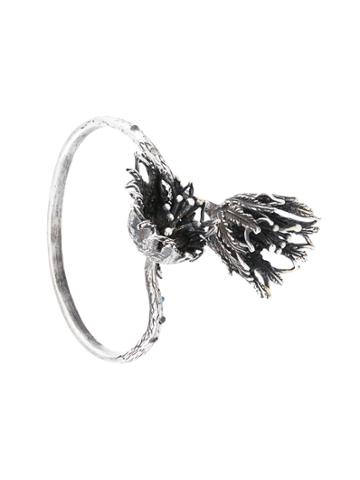 Midgard Paris Floral Thistle Bracelet - Metallic