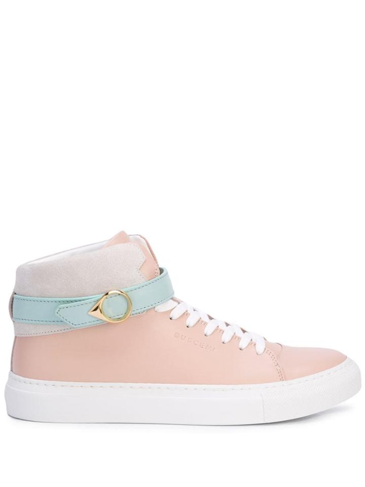Buscemi 100mm Belt Sneakers - Neutrals