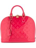 Louis Vuitton Pre-owned Vernis Alma Mm Hand Bag - Red