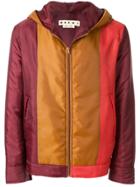Marni Hooded Colourblock Jacket - Multicolour