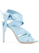 Alexandre Birman Maleah Freeze Sandals - Blue
