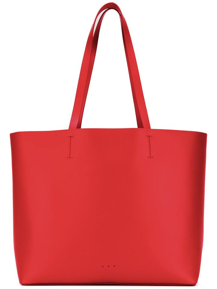 Aesther Ekme - Shopper Tote - Women - Calf Leather/polyurethane - One Size, Red, Calf Leather/polyurethane