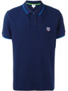 Kenzo 'mini Tiger' Polo Shirt, Men's, Size: Small, Blue, Cotton