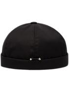 Neil Barrett Pierced Fitted Cap - Black