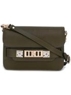 Mini Ps11 Shoulder Bag, Women's, Green, Leather, Proenza Schouler
