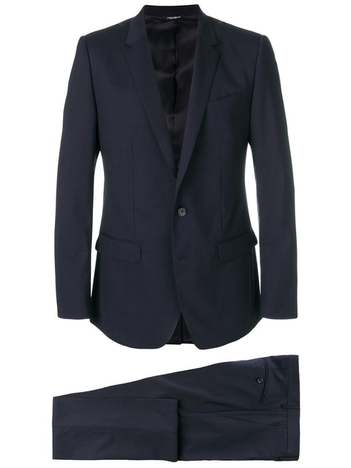 Dolce & Gabbana Two Piece Formal Suit - Blue