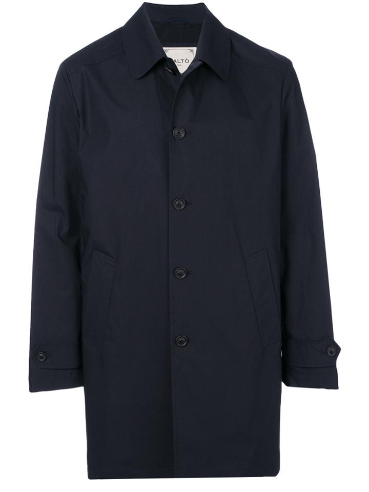 Paltò Classic Shaped Coat - Blue
