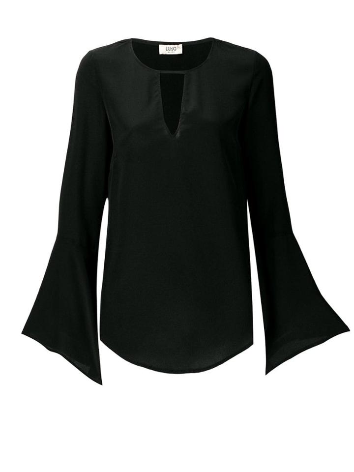 Liu Jo Flared Blouse - Black