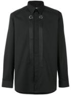 Paul Smith Quirky Button Design Shirt - Blue