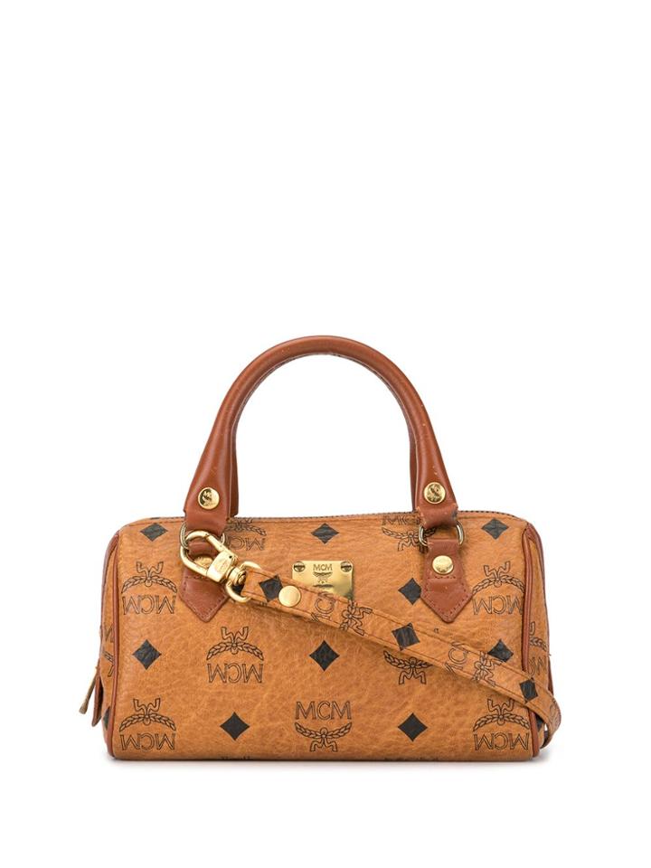 Mcm Pre-owned Visetos Mini Bag - Brown