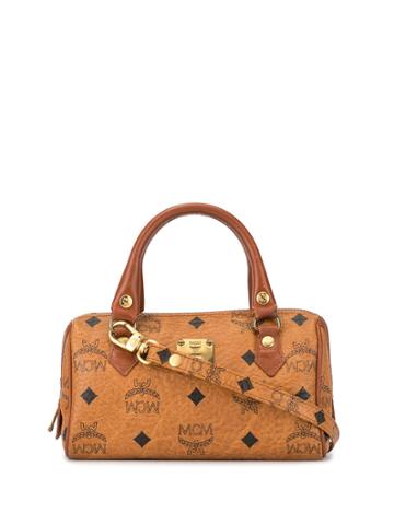 Mcm Pre-owned Visetos Mini Bag - Brown