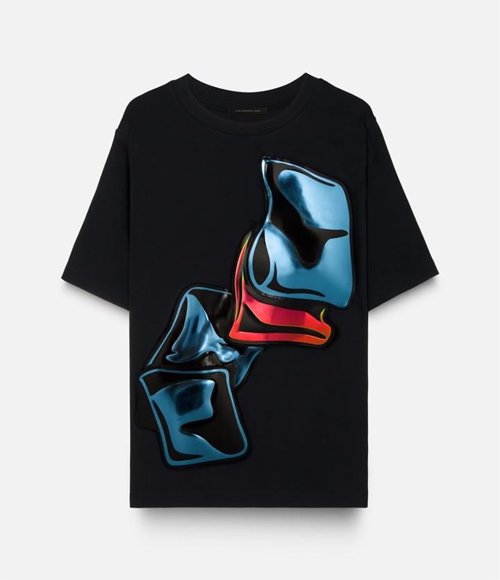 Christopher Kane Big Smash T-shirt, Men's, Size: Small, Black, Cotton