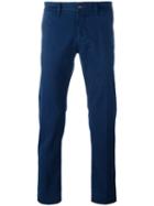 Re-hash Slim Fit Trousers, Men's, Size: 32, Blue, Cotton/spandex/elastane