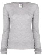 Kristensen Du Nord Round Neck Sweater - Grey