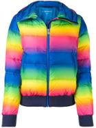 Perfect Moment Super Star Rainbow-print Jacket - Blue