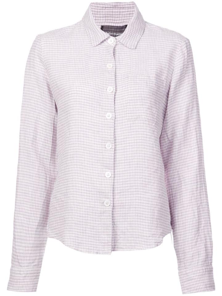 Reformation Pasofino Shirt - Purple