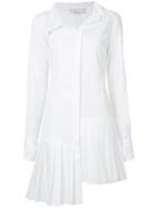 Monse Long-sleeve Shirt Dress - White
