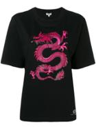 Kenzo Dragon Print T-shirt - Black