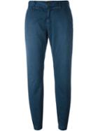 Current/elliott Cropped Trousers, Women's, Size: 26, Blue, Cotton