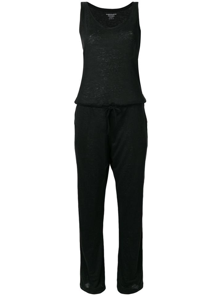 Majestic Filatures Sleeveless Jumpsuit - Black