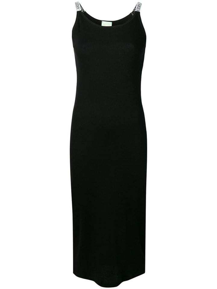 Aries Fitted Midi Dress - Black