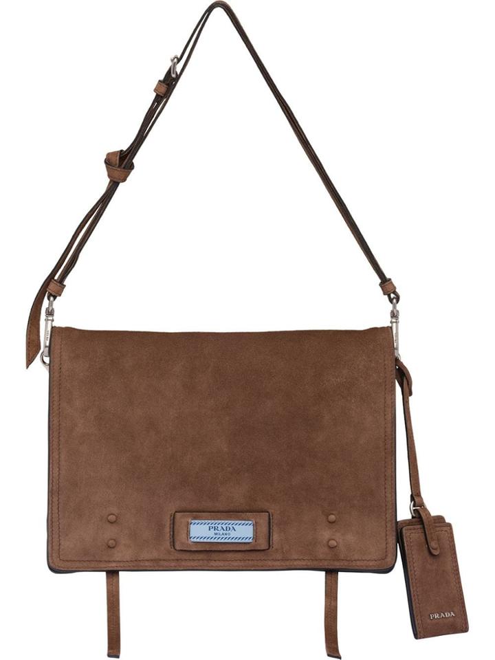 Prada Etiquette Shoulder Bag - Brown
