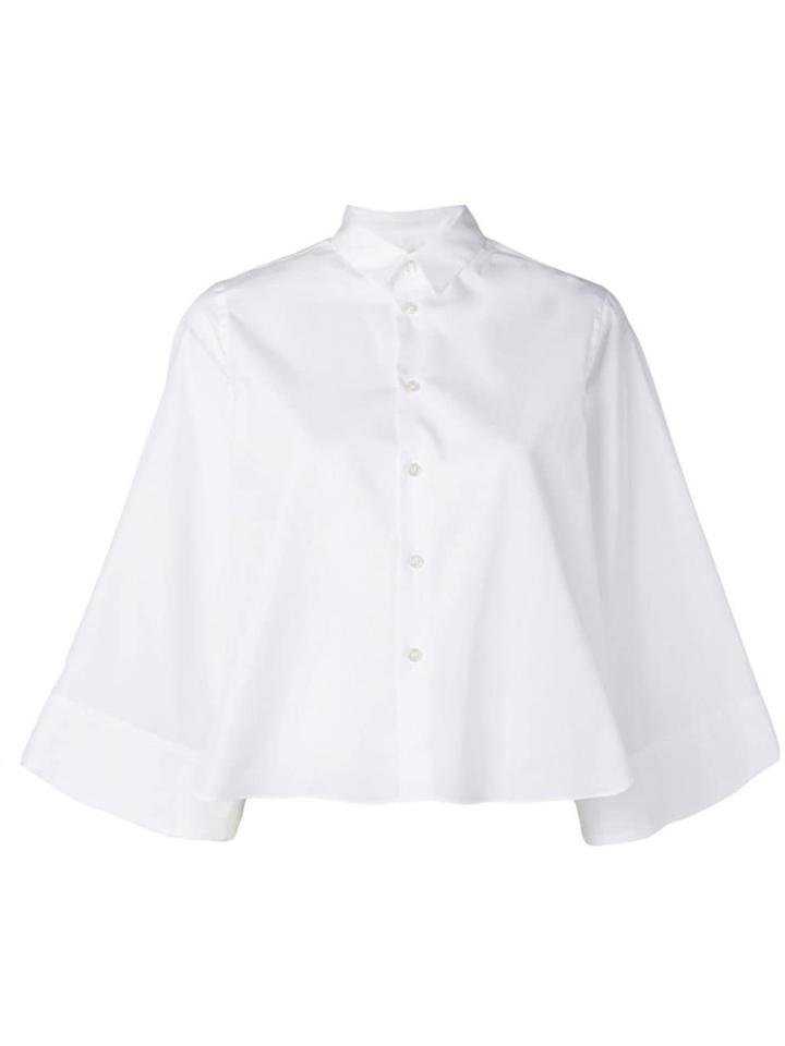 Comme Des Garçons Noir Kei Ninomiya Wide Sleeve Shirt - White