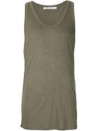 T By Alexander Wang Racerback Loose Tank Top