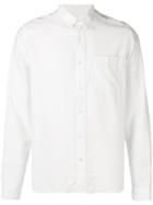 Ami Paris Classic Shirt With Chest Pocket - White