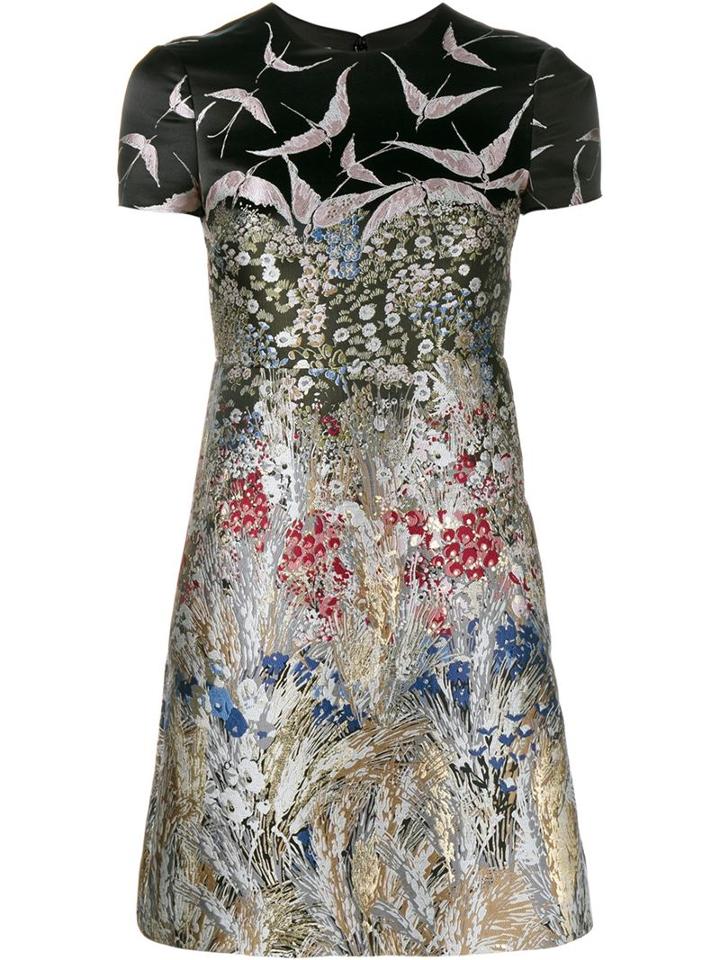 Valentino Landscape Brocade Dress