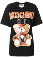 Moschino Teddy Bear Print T-shirt - Black