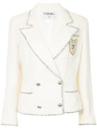 Chanel Vintage Double-breasted Jacket - White
