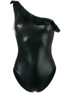 Norma Kamali Off Shoulder One Piece - Black