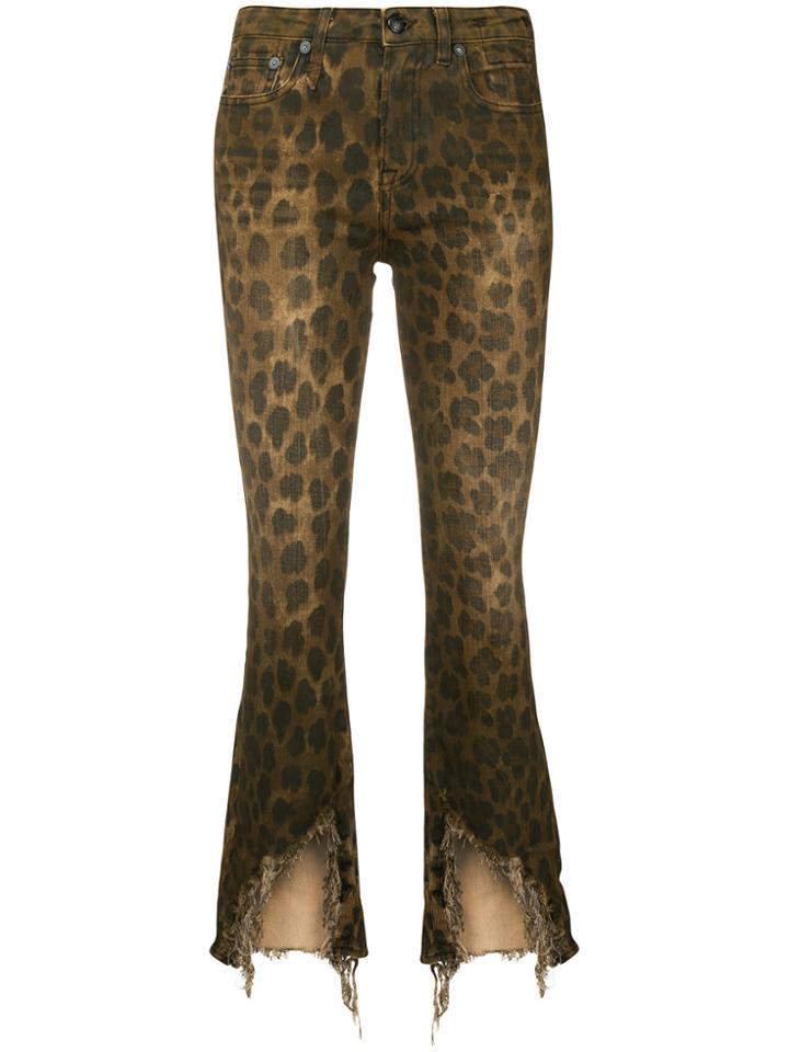 R13 Skinny Trousers - Brown