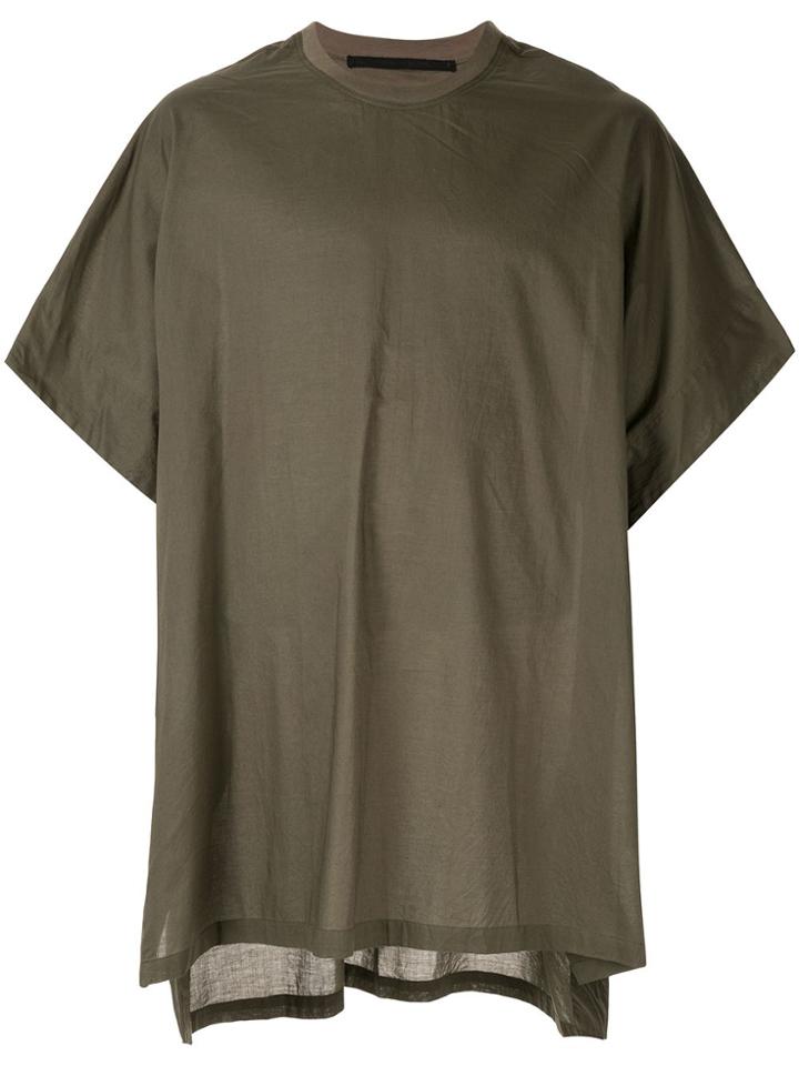Julius Oversized Short-sleeve T-shirt - Green