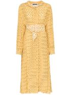 Rotate Polka-dot Tea Dress - Yellow