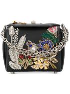 Alexander Mcqueen Bejewelled Box Bag 16 - Black