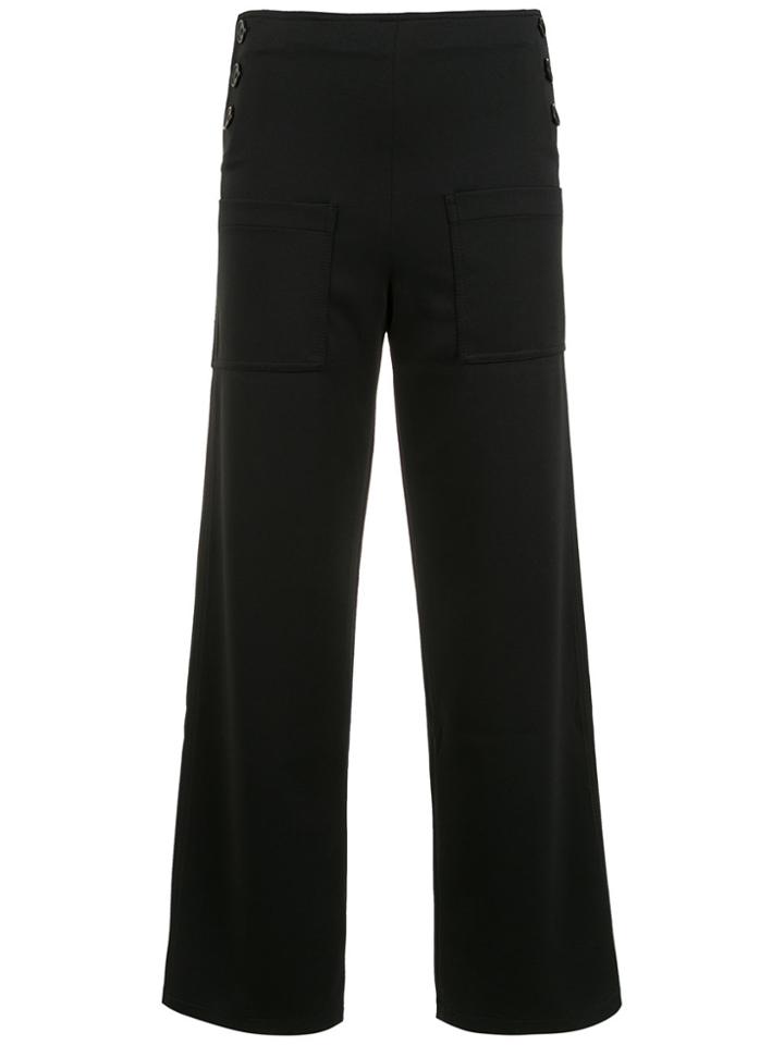 Gloria Coelho Yacht Trousers - Black