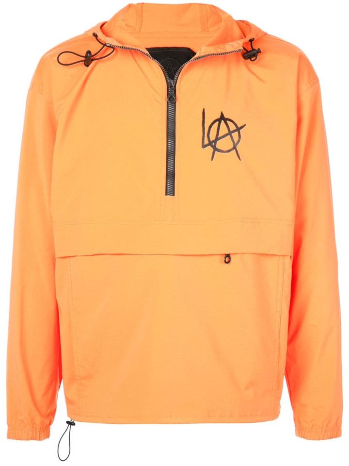 Local Authority Logo Zip Up Jacket - Orange