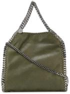 Stella Mccartney - Foldover Falabella Tote - Women - Artificial Leather/metal - One Size, Green, Artificial Leather/metal