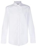 Mauro Grifoni Long-sleeve Fitted Shirt - White