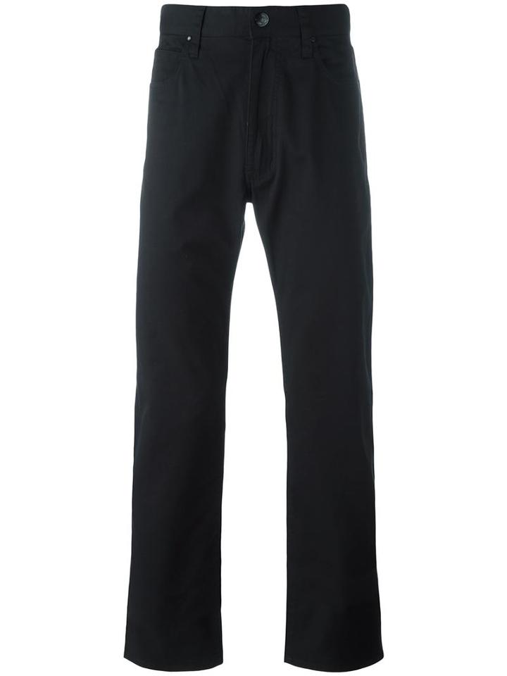 Armani Jeans - Stretch Slim-fit Jeans - Men - Cotton/spandex/elastane - 31, Black, Cotton/spandex/elastane