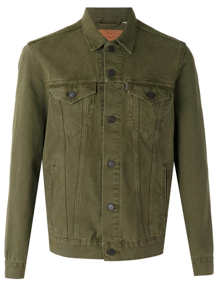 Levi's The Trucker Jacket, Men's, Size: Xl, Green, Cotton