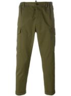 Dsquared2 Dan Trousers, Men's, Size: 48, Green, Cotton