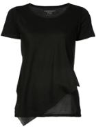 Majestic Filatures Asymmetric T-shirt - Black