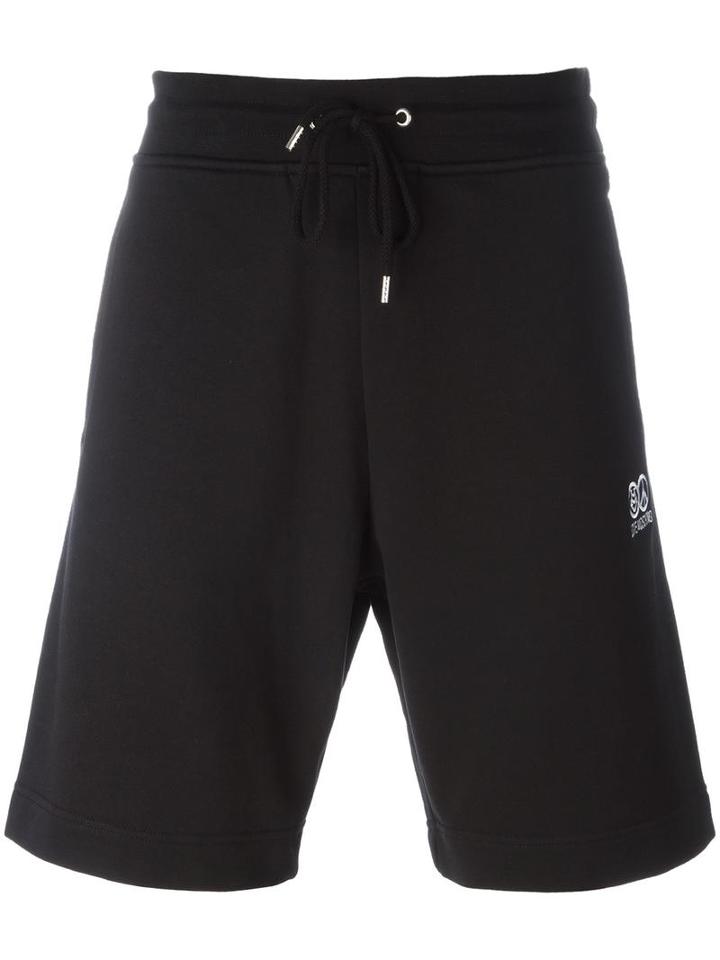 Love Moschino Drawstring Shorts, Men's, Size: Medium, Black, Cotton