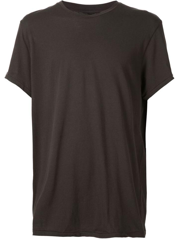 Haider Ackermann Rear Printed T-shirt, Men's, Size: Small, Black, Cotton