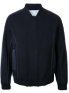 General Idea Classic Bomber Jacket, Men's, Size: Large, Blue, Nylon/wool